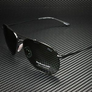 Ralph Lauren Polo 59mm Black Sunglasses